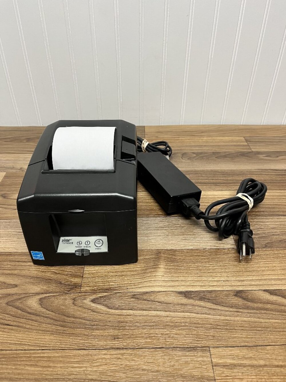 Star Micronics TSP650II POS Ethernet Thermal Receipt Printer With Power Cord